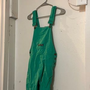 SOLD vintage green overalls